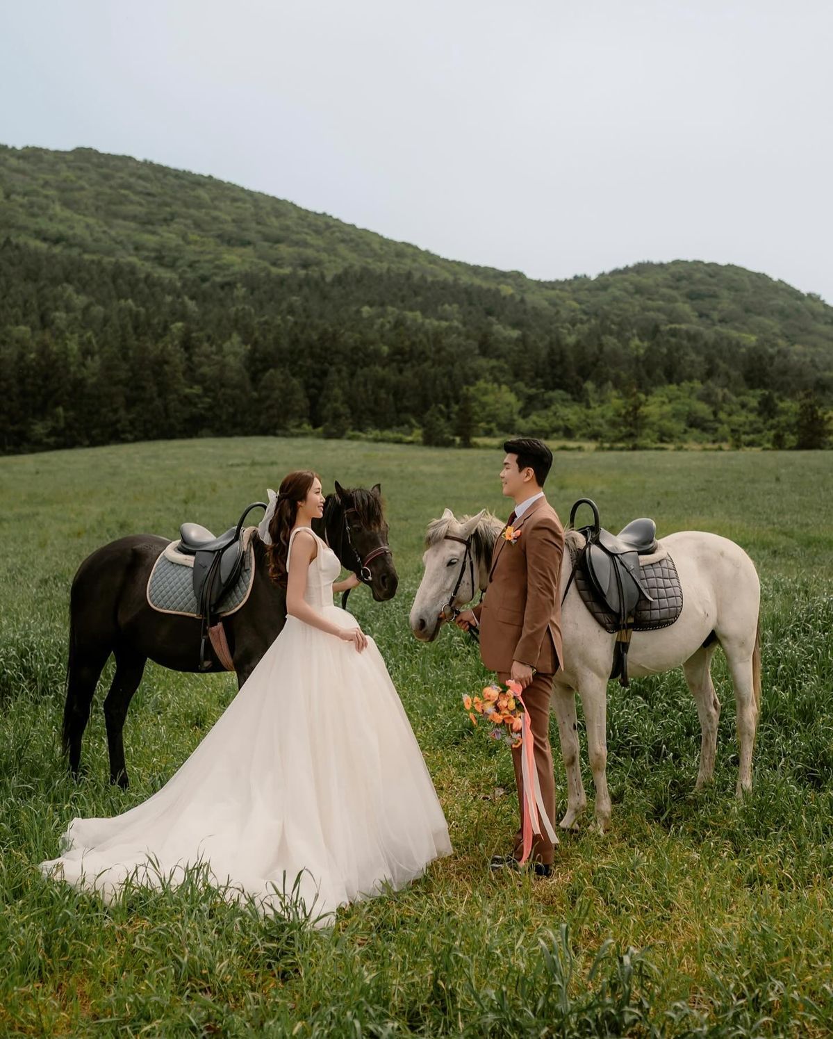 Majestic and Romantic Journeys: Unforgettable Horse Prewedding Shoots in Vietnam
